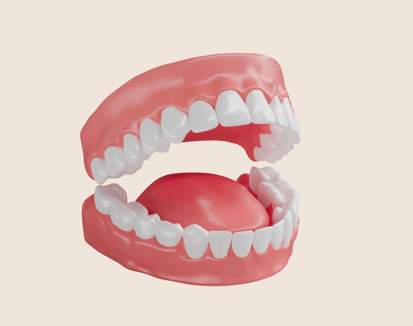 Natural looking custom dentures crafted at Rancho Bernardo Dental Arts in San Diego